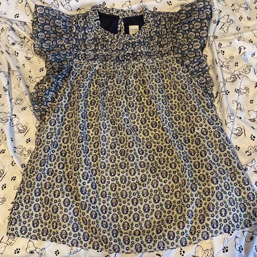 Rebecca Taylor flower blouse